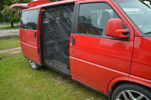 The Best Mosquito Net Solution for VW Campervans: T3 & T4 Magnetic Mesh Screensv - Vanagon Maniac