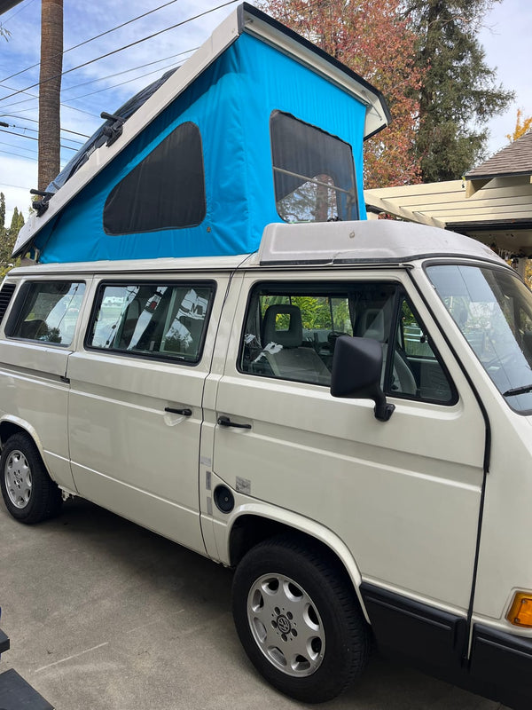 Zamienny namiot do dachu sypialnego, pasuje do VW T3 Westfalia (1979–1985)