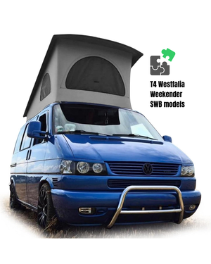 VW T4 EuroVan Weekender Pop-Top Roof Canvas SWB| 3-window, Weather-resistant Replacement Canvas - Vanagon Maniac