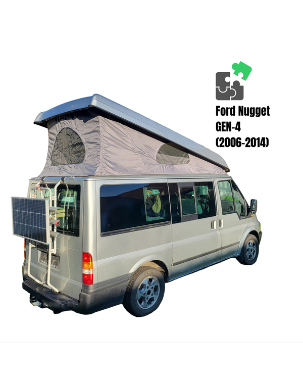 Ford Transit Nugget 4th-Gen (2006-2014) Replacement Pop Top Roof Canvas - Vanagon Maniac