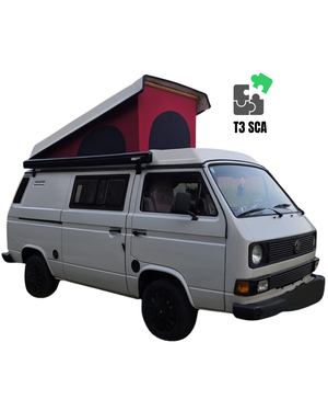 VW T3 SCA Pop-Top Roof Replacement CANVAS with 3-windows - Vanagon Maniac
