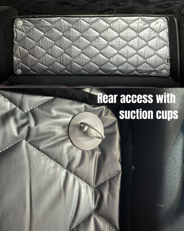 Thermal Insulation Kit Compatible with VW T4 (SWB) Full Interior Windows | 8-Panel Complete Camper Set