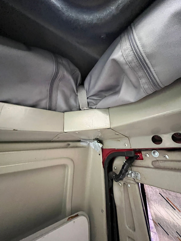 Ford Nugget 1st-Gen Pop-Top Roof Canvas (1985–1991/92) | 3-window Replacement Roof Tent - Vanagon Maniac