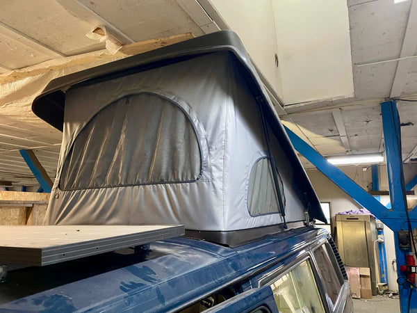 VW T3 REIMO Pop-Top ROOF Replacement CANVAS with 3-Windows - Vanagon Maniac