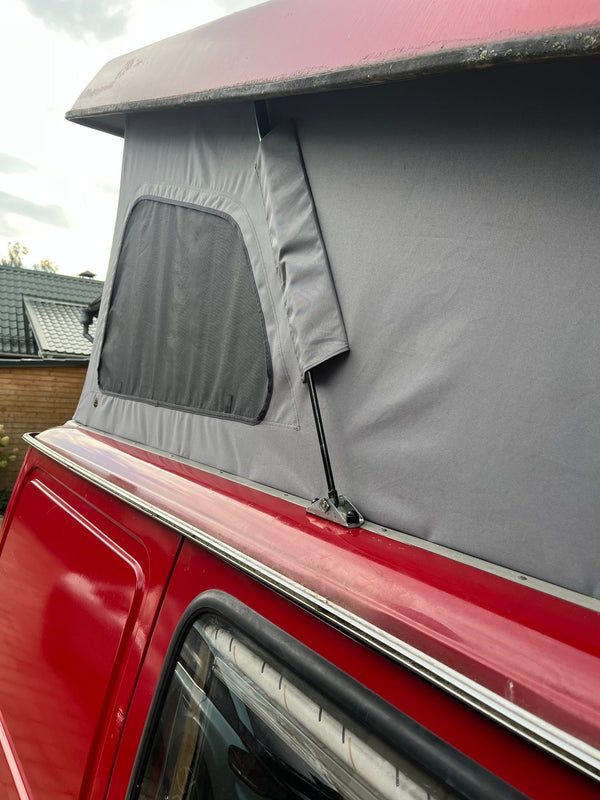 Ford Nugget 1st-Gen Pop-Top Roof Canvas (1985–1991/92) | 3-window Replacement Roof Tent - Vanagon Maniac