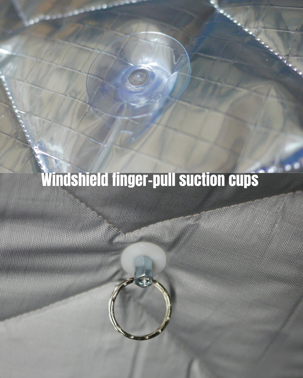 Magnetic Thermal Blinds Set Compatible with Fiat Ducato, RAM ProMaster, BOXER 2022-2026 - Side Windows & Windshield