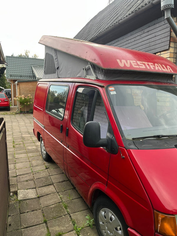 Ford Nugget 1st-Gen Pop-Top Roof Canvas (1985–1991/92) | 3-window Replacement Roof Tent - Vanagon Maniac