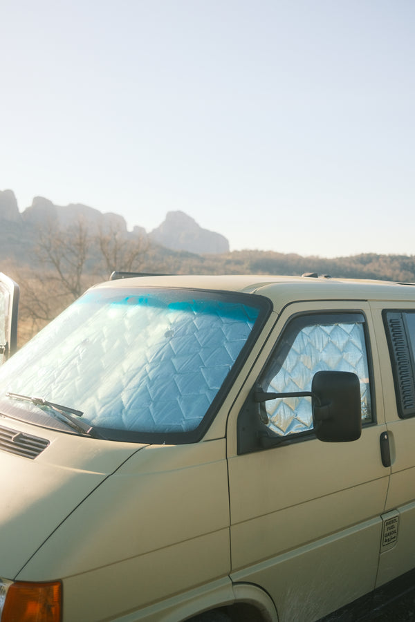 Thermal Insulation Kit Compatible with VW T4 (LWB) Full Interior Windows 8-Panel (Complete Camper Set)