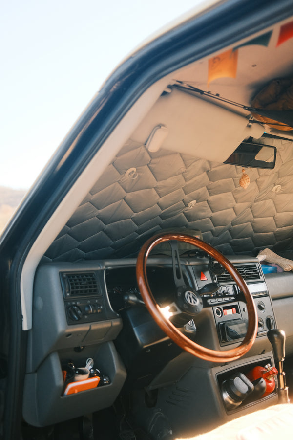 Thermal Insulation Kit Compatible with VW T4 (SWB) Full Interior Windows | 8-Panel Complete Camper Set