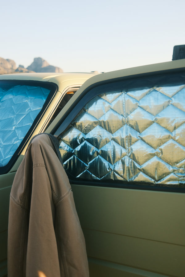 Thermal Insulation Kit Compatible with VW T4 (SWB) Full Interior Windows | 8-Panel Complete Camper Set