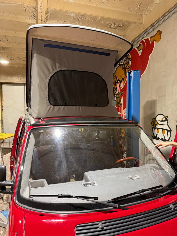 Pop Top Roof Replacement Canvas Compatible with VW T4 REIMO Pop Top Roof: 3-Windows