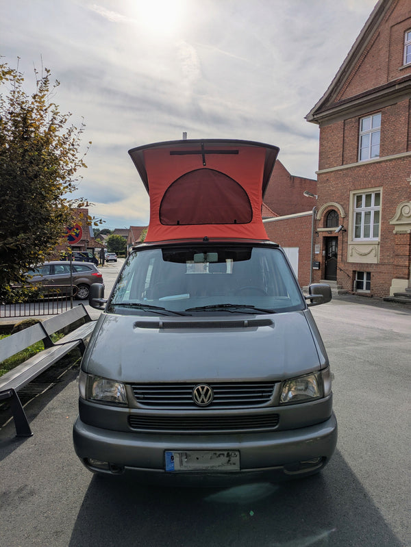 VW T4 California 3-window Pop-Top Roof Replacement Canvas SWB - Vanagon Maniac