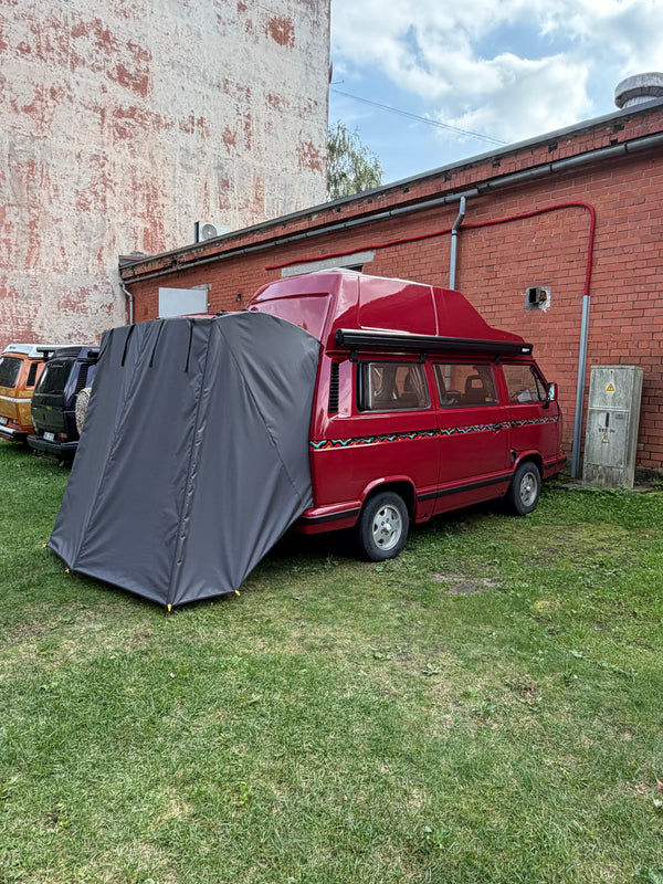 Rear Hatch Privacy Shelter Compatible with VW T3/T25 - Magnetic Attachment