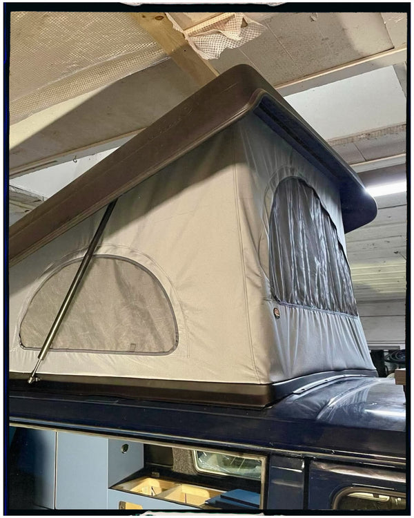 VW T3 REIMO Pop-Top ROOF Replacement CANVAS with 3-Windows - Vanagon Maniac