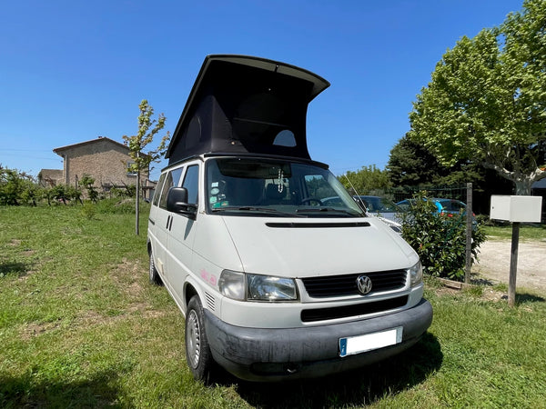 VW T4 California 3-window Pop-Top Roof Replacement Canvas SWB - Vanagon Maniac
