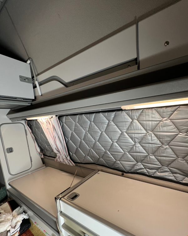 Magnetic Insulation Set Compatible with VW T3 Full Interior Windows | Complete 8-panel Thermal Blinds Kit