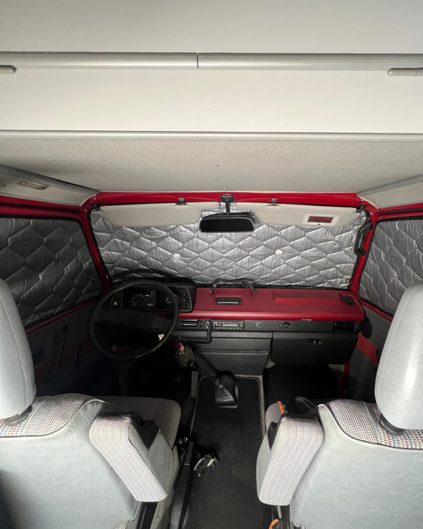 Magnetic Insulation Set Compatible with VW T3 Full Interior Windows | Complete 8-panel Thermal Blinds Kit