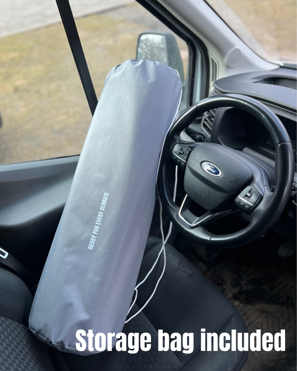 Magnetic Insulation Compatible with Ford Transit (2014–2018) 9-Layer Cockpit Thermal Blinds – 3-Piece Set
