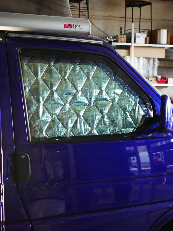 Insulation Set for VW T4 Cockpit - Side Windows & Windshield - Vanagon Maniac