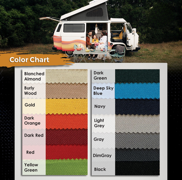 Color Swatch Card - Vanagon Maniac