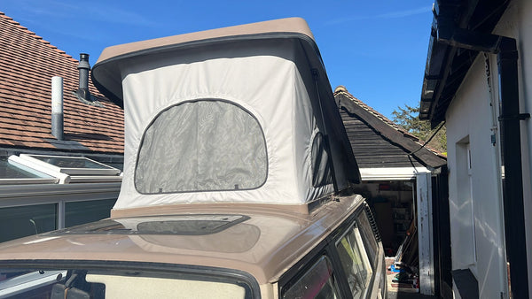 Pop Top Roof Replacement Canvas Compatible with VW T3 REIMO (86-92) Pop-Top Roof - Premium Quality with 3 Windows
