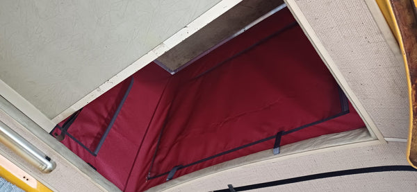 Pop-Top Roof Canvas Replacement Compatible with VW T3 REIMO (79-85) - Premium Quality with 3 Windows