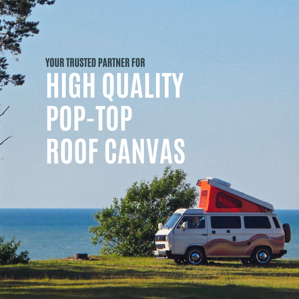 Pop Top Roof Canvas Replacement Compatible with VW T25 Westfalia Pop-Top Roof 86-91