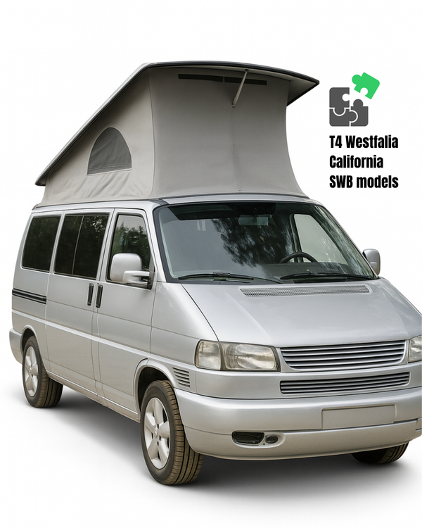 VW T4 California 2-window Pop-Top Roof Replacement Canvas SWB - Vanagon Maniac