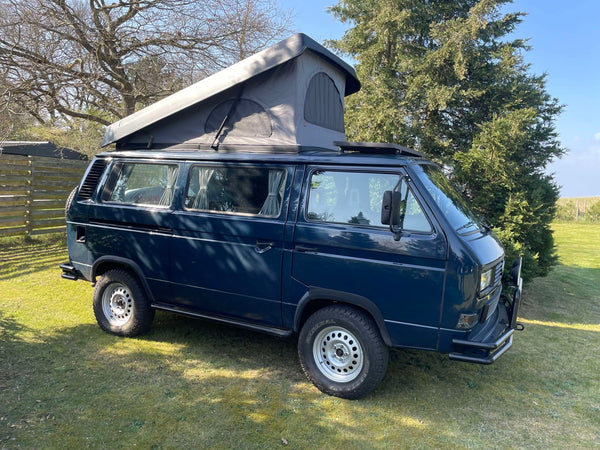 VW T3 REIMO Pop-Top ROOF Replacement CANVAS with 3-Windows - Vanagon Maniac
