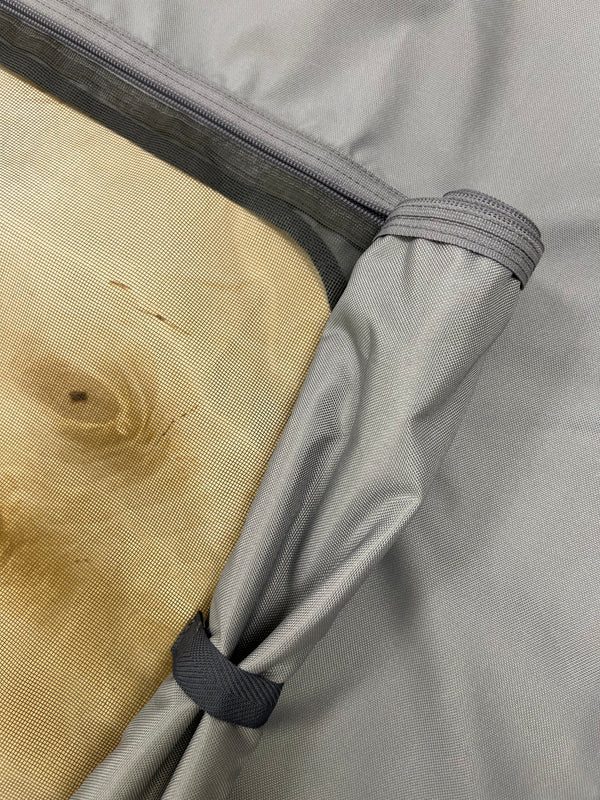 Mosquito netting color options – black, grey, and white for VW camper canvas