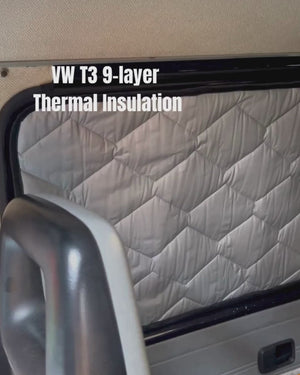 Cockpit Insulation Set Compatible with VW T3 – video