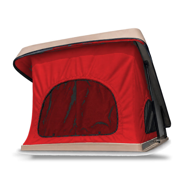 Namiot dachu sypialnego VW T3 Reimo 1979-1985 z 3 oknami, Red