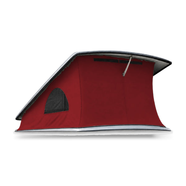 Lona de techo elevable para VW T4 California batalla corta, 2 ventanas, DarkRed