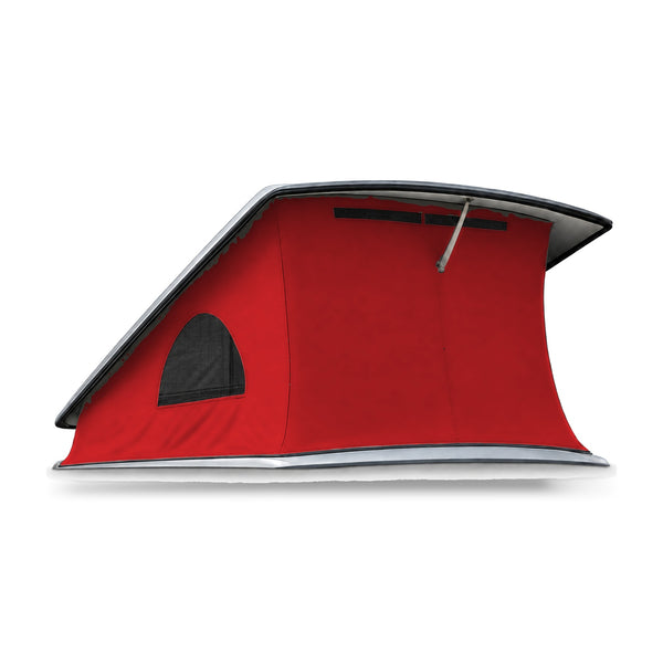 Lona de techo elevable para VW T4 California batalla corta, 2 ventanas, Red