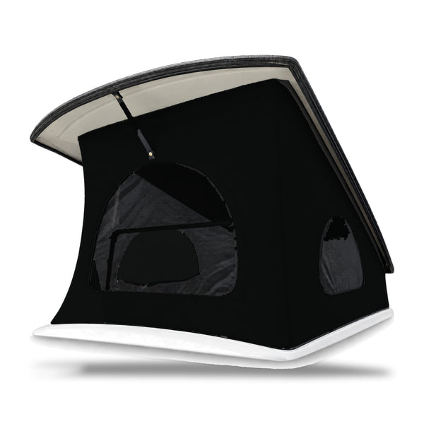 Namiot dachu sypialnego VW T4 California SWB z 3 oknami, Black
