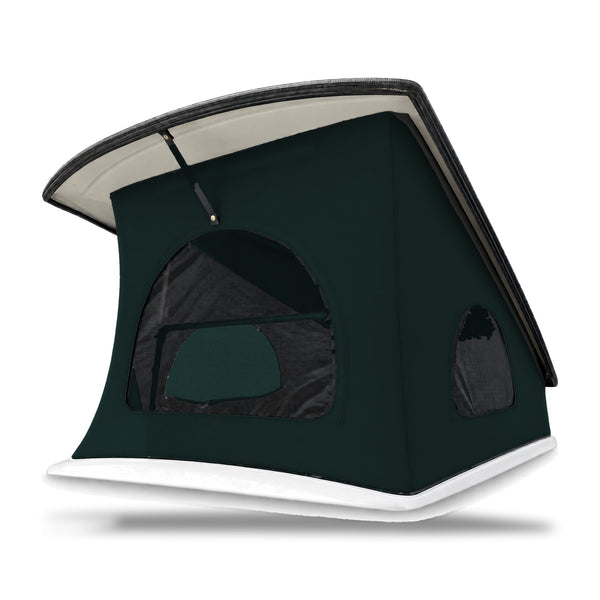Namiot dachu sypialnego VW T4 California SWB z 3 oknami, DarkGreen