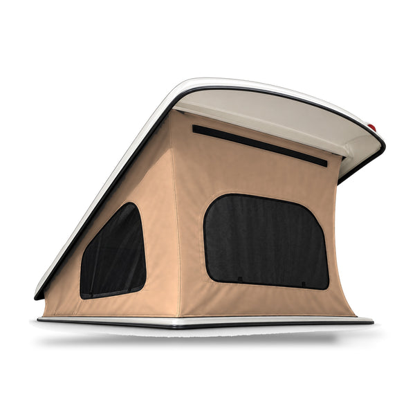 Hefdakdoek met 3 ramen voor VW T4 Reimo-hefdak in BurlyWood