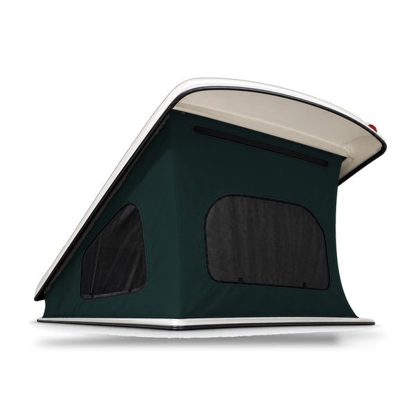 Hefdakdoek met 3 ramen voor VW T4 Reimo-hefdak in DarkGreen