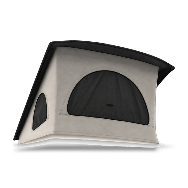 Hefdakdoek met 3 ramen voor VW T4 EuroVan Weekender SWB in LightGrey