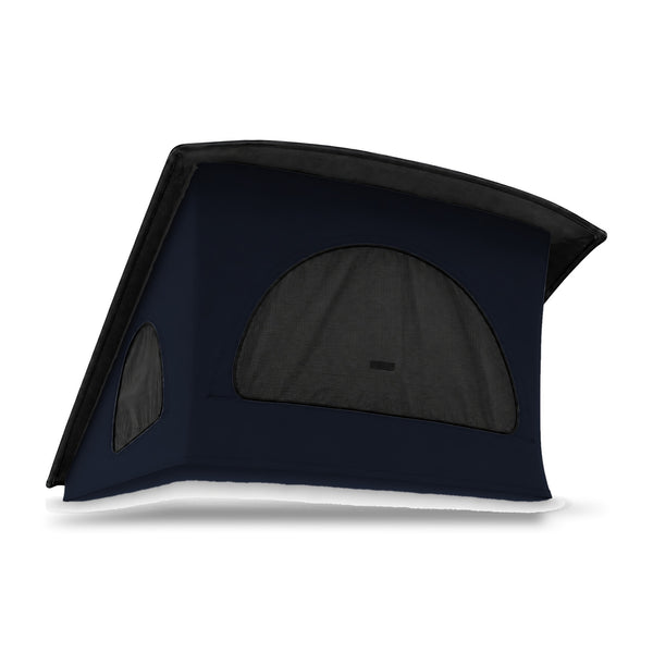 Hefdakdoek met 3 ramen voor VW T4 EuroVan Weekender SWB in Navy