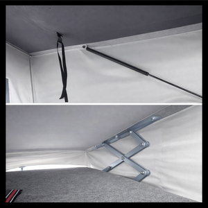 Toile de toit relevable compatible avec VW T4 EMC (toit) 1999 – vue 2