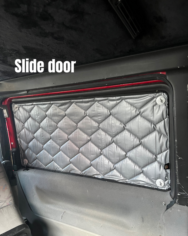 Thermal Insulation Kit Compatible with VW T4 (LWB) Full Interior Windows 8-Panel (Complete Camper Set)