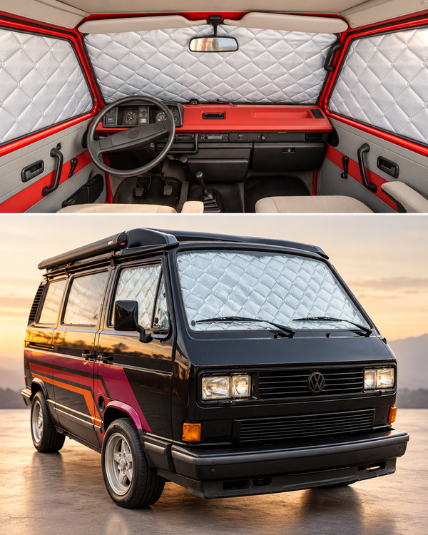 Cockpit Insulation Set Compatible with VW T3